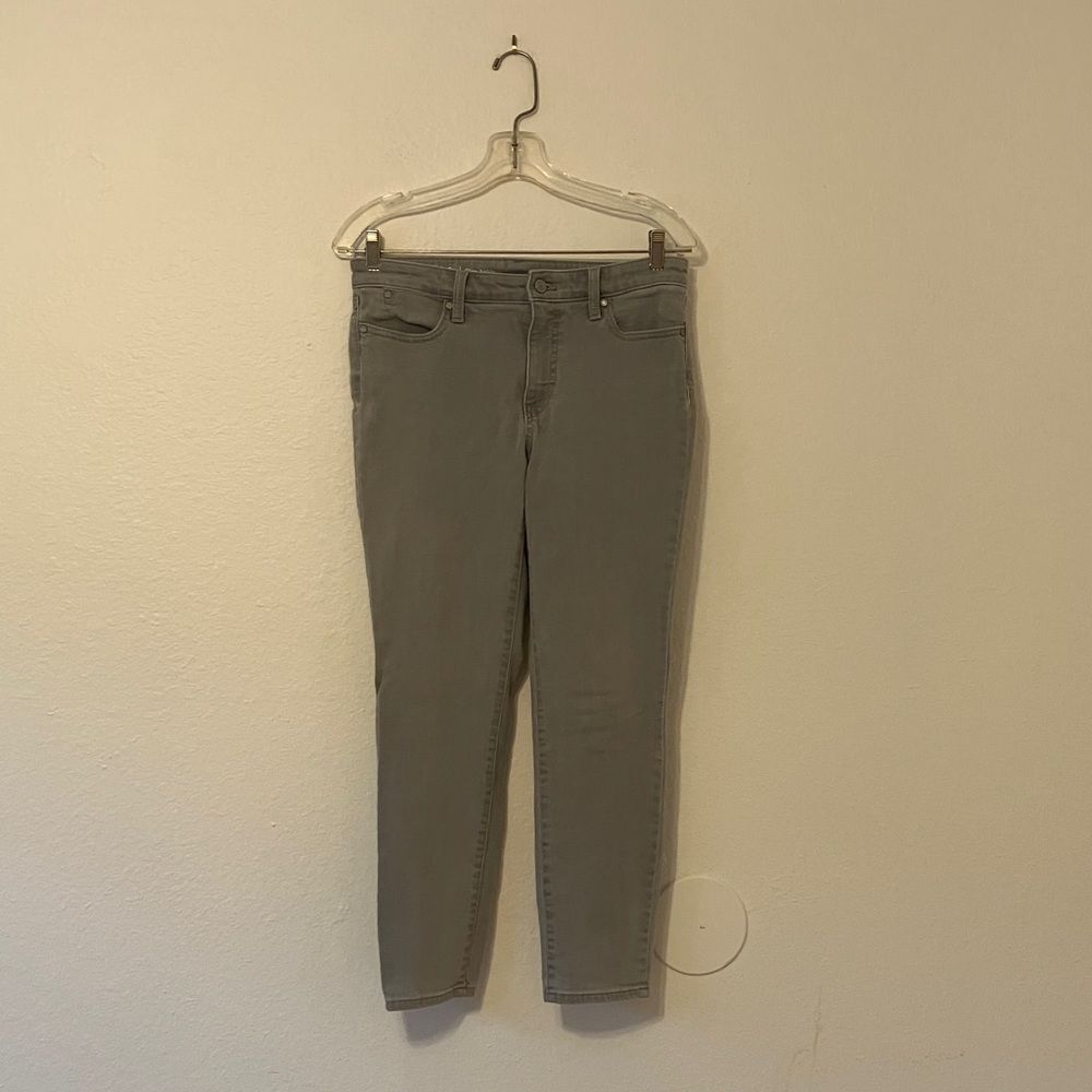 Gray Talbots Flawless Slim Ankle Jeans